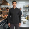 Executive 1140M Ανδρικό Σακάκι Chef Μακρυμάνικο με Φερμουάρ - Image 13