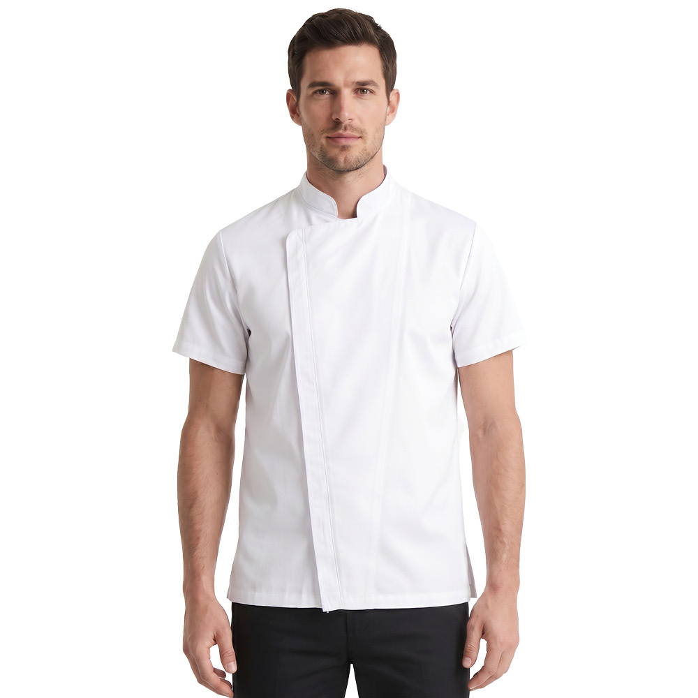 Legacy 1170M Ανδρικό Σακάκι Chef Κοντομάνικο με Φερμουάρ - Image 19