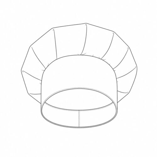 Alternative view of Καπέλο Μαγείρου - 2250