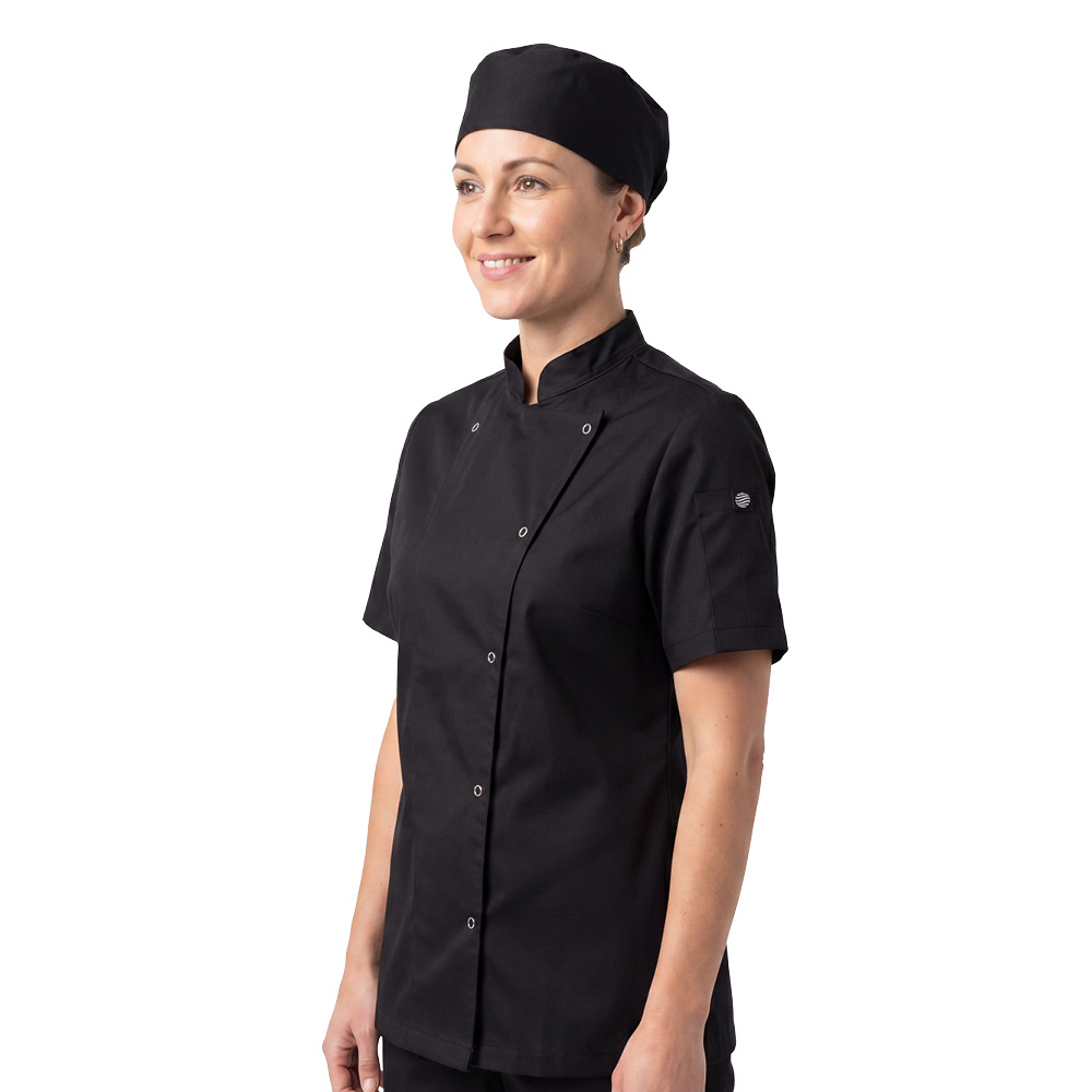 Velvet 2280W Γυναικείο Σακάκι Chef Κοντομάνικο με Τρουκ - Image 10
