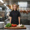 Velvet 2280W Γυναικείο Σακάκι Chef Κοντομάνικο με Τρουκ - Image 7
